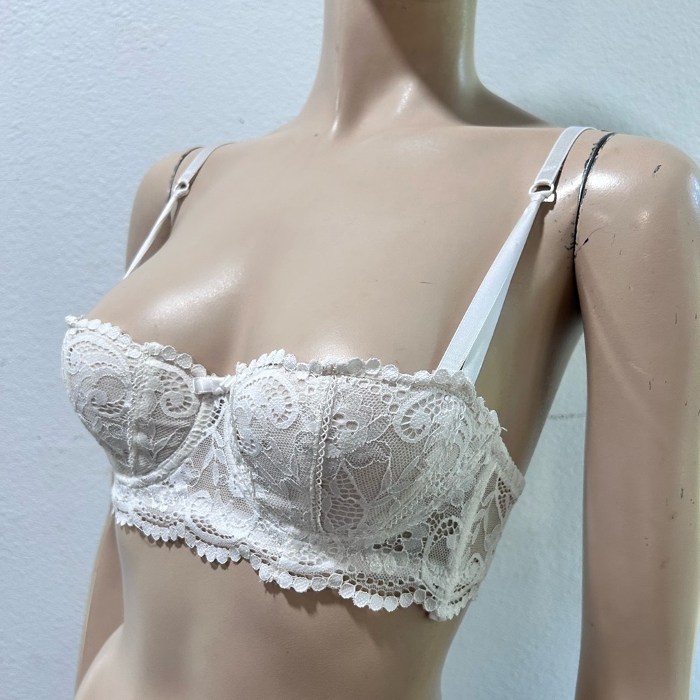 DAZY Lace Underwire Bra in Cream size:70B